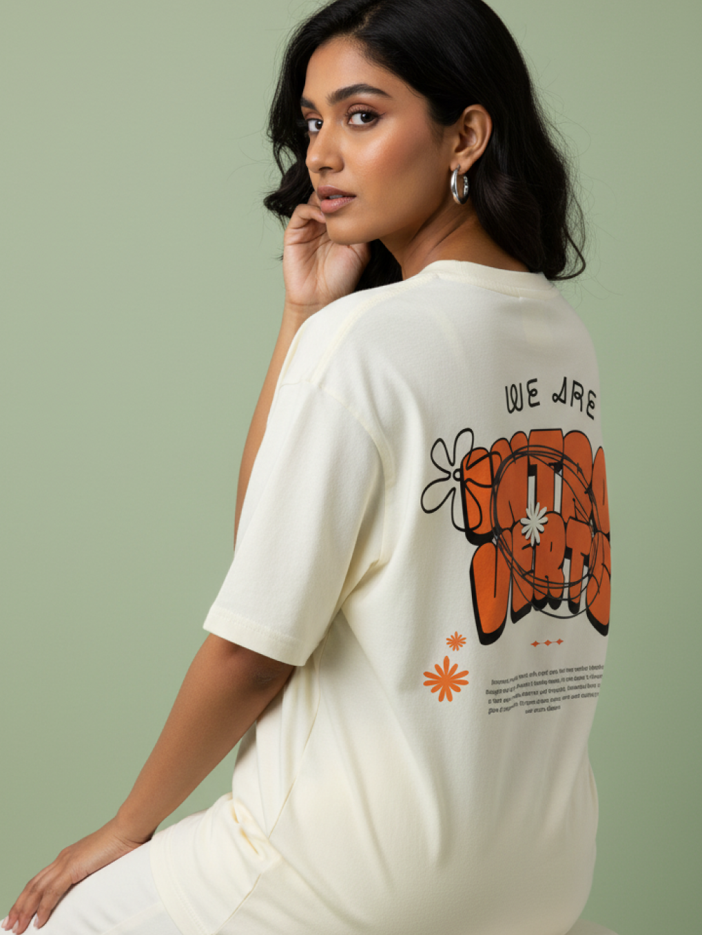 Introverts Terry Oversized Tee for men & women