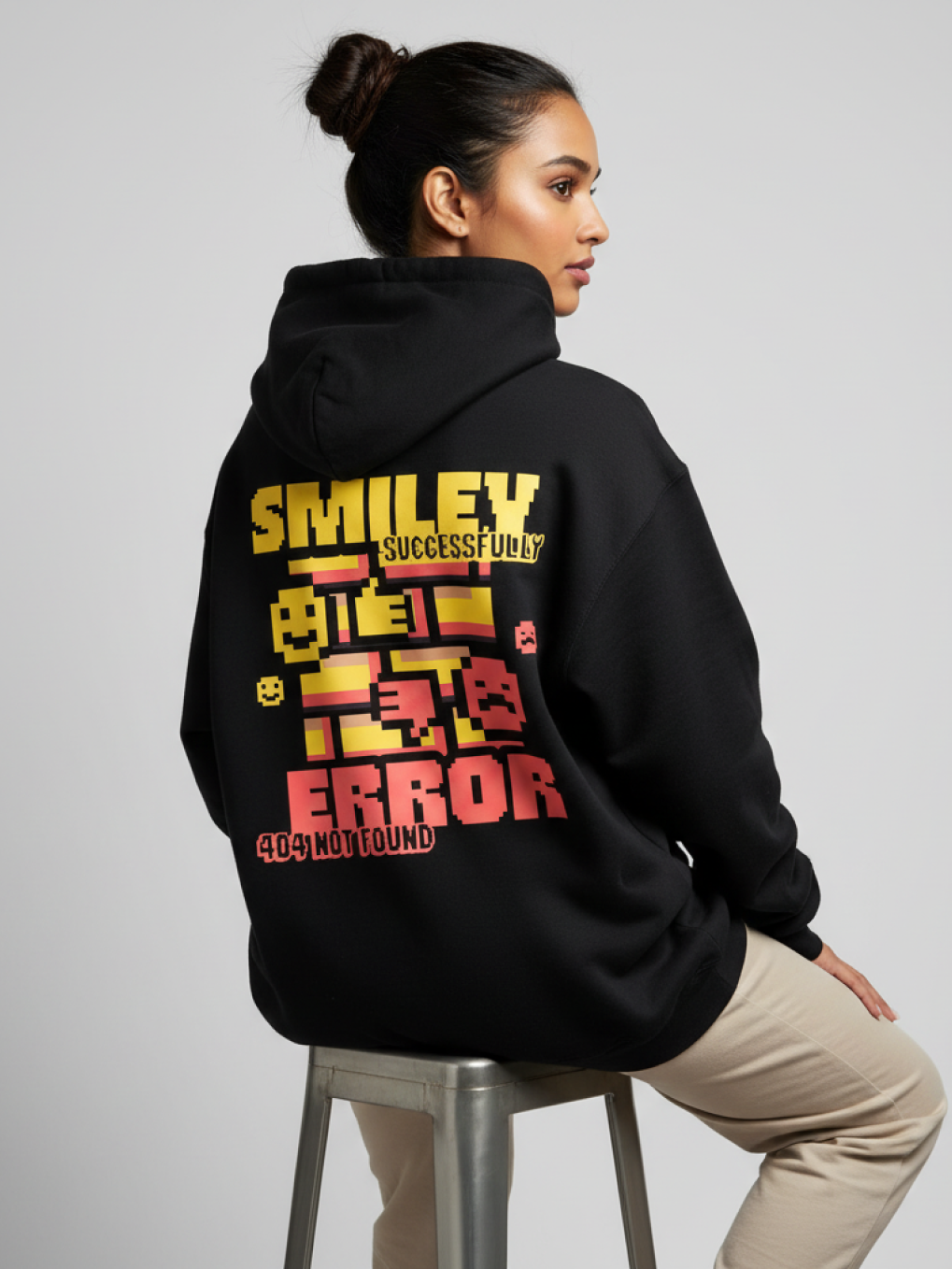 Smiley Error Hoodie for Men & Women