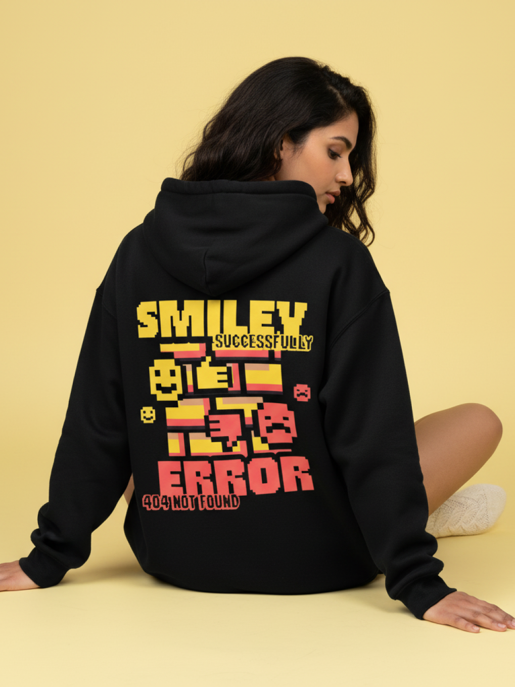 Smiley Error Hoodie for Men & Women